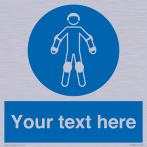 Custom protective roller sport equipment must be worn